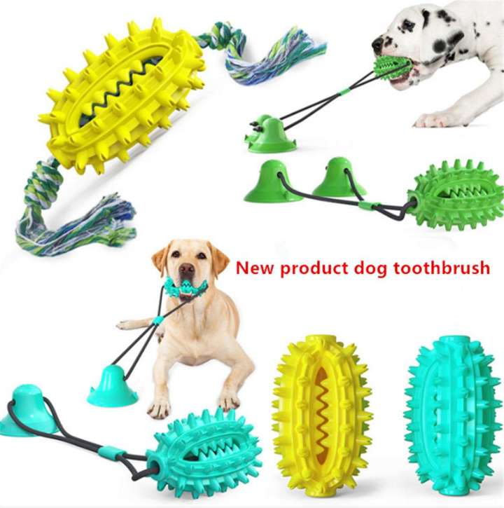 Pet SuppliesDog Toys Fairy Ball Molar Stick Toothbrush Dog Bite Toy